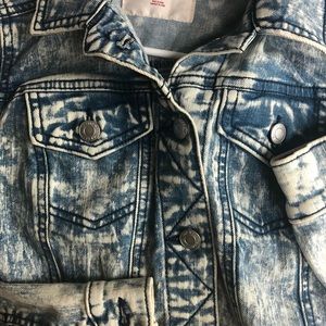 SOLD -  washed Mossimo Blue Denim Jean Jacket XS